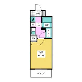 メゾン・エトワール【1階】の間取り