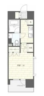 AXAS-Will四谷三丁目Sta.【5階】の間取り