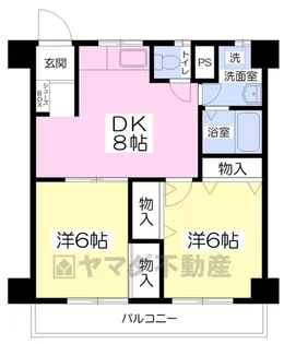 コーポ三鈴【3階】の間取り