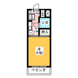 ピッツバーグ【2階】の間取り