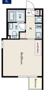 グランパセオ白山【4階】の間取り