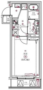 VERXEED α AYASE【1階】の間取り
