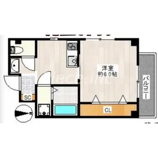 コンフォール千林【3階】の間取り