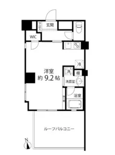 東京都港区白金1【マンション】の間取り