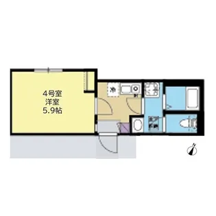 リラIkuta【1階】の間取り