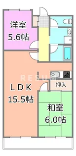 千葉県千葉市中央区新千葉3【マンション】の間取り