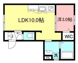 セードル千駄ヶ谷【2階】の間取り
