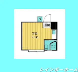 ヒルサイド【1階】の間取り