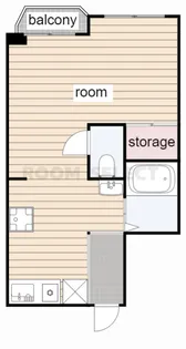 岡文ビル【7階】の間取り