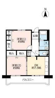 URアルビス池田【6階】の間取り