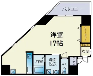 東ビル本町【5階】の間取り