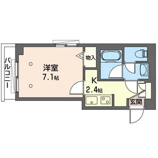 ベレオ富士見台【2階】の間取り