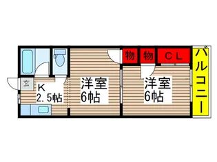 ハイツレジェンド【1階】の間取り