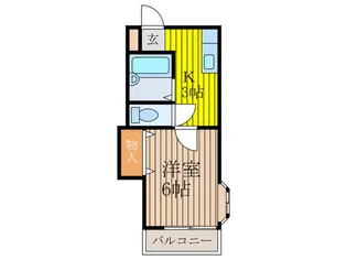 第二御殿山【1階】の間取り