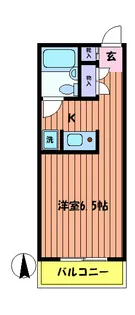 コーポ5旭ヶ丘【2階】の間取り