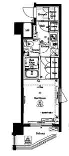 ARKMARK大森町レジデンス【5階】の間取り