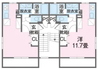 オアシスすみよし(O)【2階】の間取り