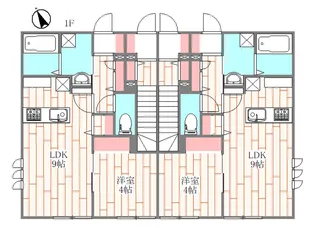 セレーノ【1階】の間取り