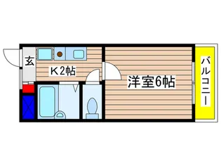WJ・W-8ビル【2階】の間取り