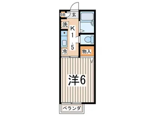 ヒルトップ金沢文庫I【2階】の間取り