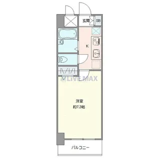 エシッド行徳【1階】の間取り