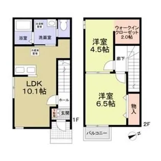 グローリアの間取り