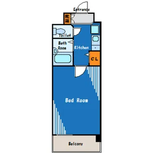 サンテミリオン品川戸越【6階】の間取り