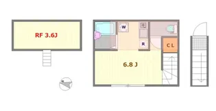 YUKIドミール新小岩【2階】の間取り