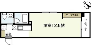 エスタディオII【1階】の間取り