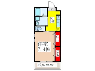 ラフィネ【3階】の間取り