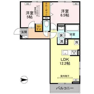 9Colors【1階】の間取り