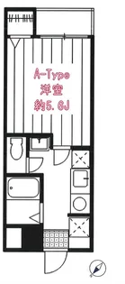 ユーコート中野【2階】の間取り