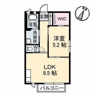 パル メゾン B棟【2階】の間取り