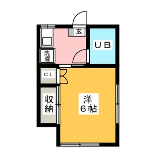 ホワイトコート【2階】の間取り
