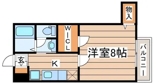 フォレスト楓【2階】の間取り