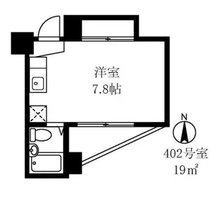 バンビエトワール【4階】の間取り