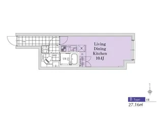 EXAM新中野II【1階】の間取り