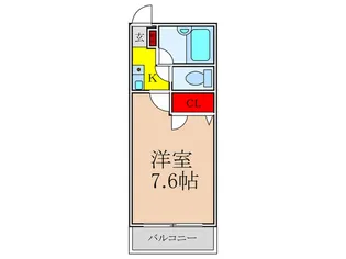 第二福井マンション【3階】の間取り