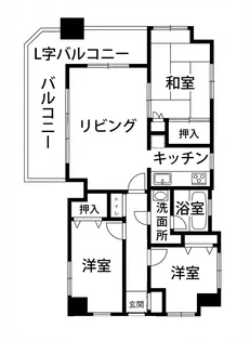 ネオマイムステーションスクエア【15階】の間取り