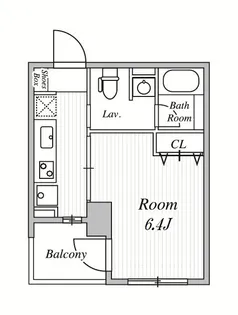 パピエ・レイ【2階】の間取り