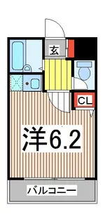 スターコート西青木【2階】の間取り