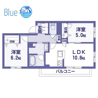 ランポポ コディ ガンダ【1階】の間取り