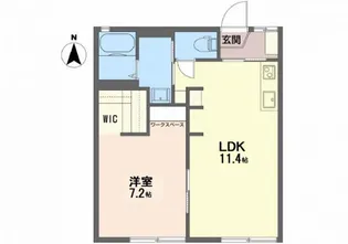 真和荘【1階】の間取り