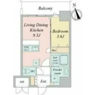 スプランディッド大須門前町【12階】の間取り