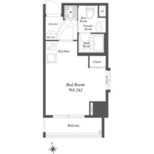 Conde相模原【2階】の間取り