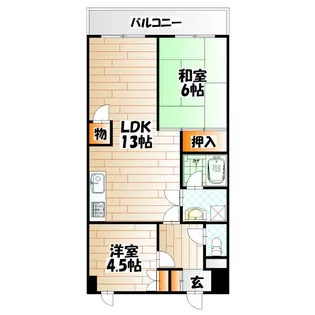 丸正ビル【3階】の間取り