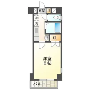 サン・アペックス四日市【7階】の間取り