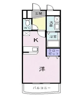 シャン・ド・フレーズII【5階】の間取り