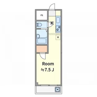 メゾンアイ【4階】の間取り