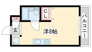 ハイツとき【2階】の間取り